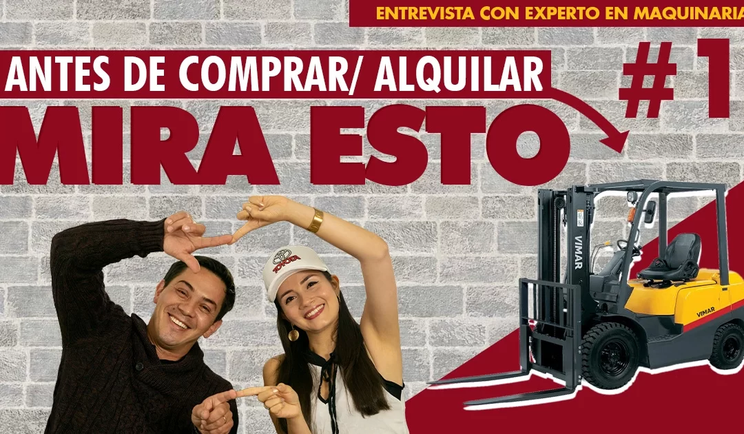 PODCAST #1 EXPERTO EN GRÚA HORQUILLA Y MAQUINARIA PESADA