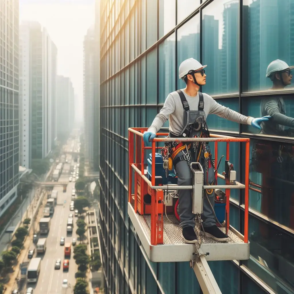 Tipos de manlift, usos de mantenimientos para edificios con plataformas elevadoras