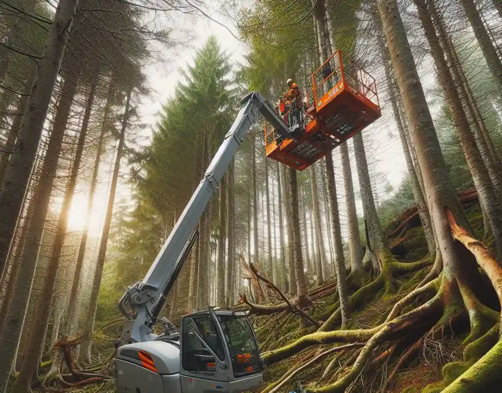 Plataforma elevadora para  Arboricultura