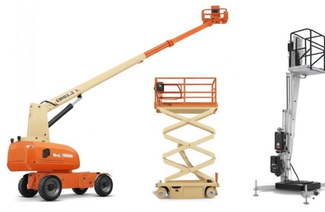 Tipos de plataformas elevadoras, trabajos con plataformas elevadoras