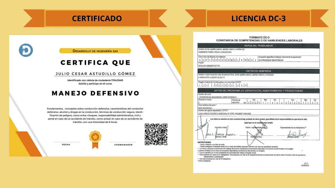 Manejo defensivo, curso de manejo defensivo, certificación de manejo defensivo
